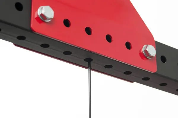 Блочный модуль "Верхняя тяга" для силовой стойки (резиновые петли)