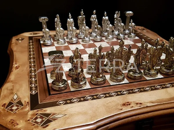 Шахматы "Легион" клен антик