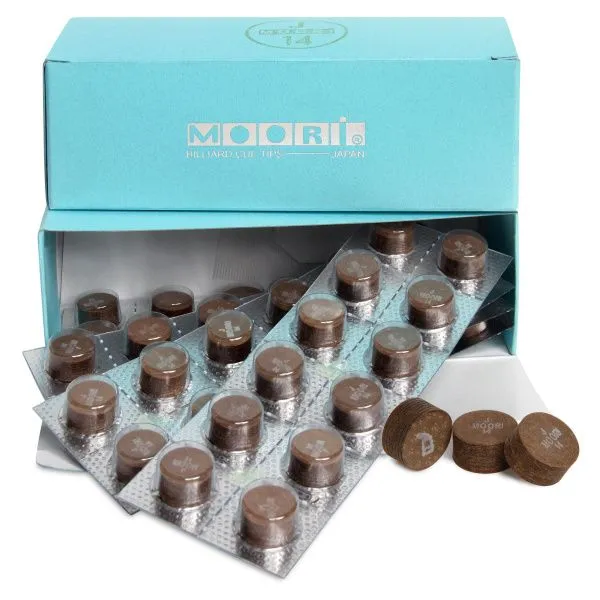 Наклейка для кия Moori Jewel Black ø14мм Medium 1шт.