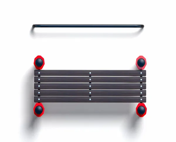 Лавочка для пресса с упором для ног (PAW-34)