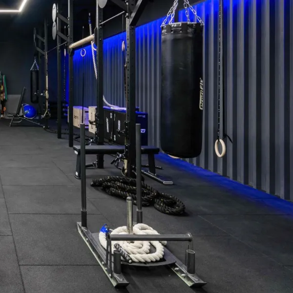 Мешок боксерский 50 кг (1100х300) мм резиновая крошка