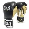 Перчатки тренировочные Everlast Powerlock PU Черный/Золотой 12 Oz