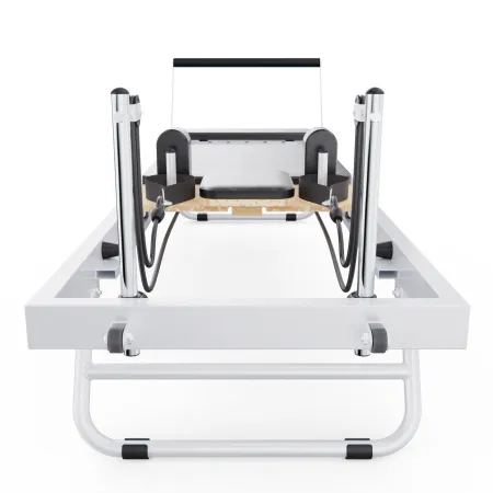 Стол для пилатеса (реформер) DFC с деревянными вставками