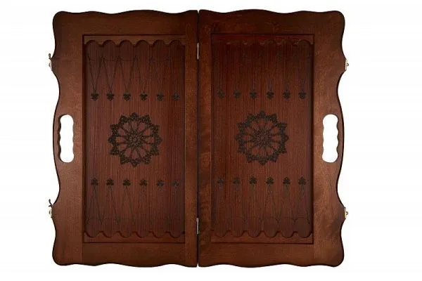 Нарды кожаные РФН "Египет" средние в дипломате