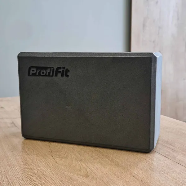 Блок для йоги серый PROFI-FIT