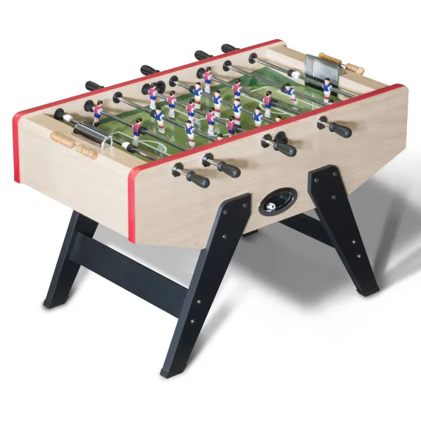 Настольный футбол кикер Glasgow коричневый