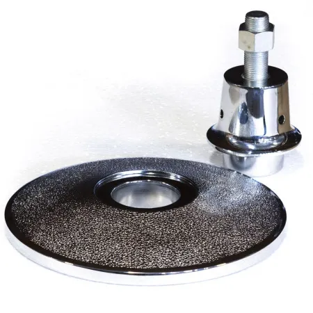 Комплект опор регулируемых для бильярдного стола хром (4шт) D21 см