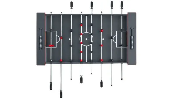 Игровой стол футбол Hit черно-красный