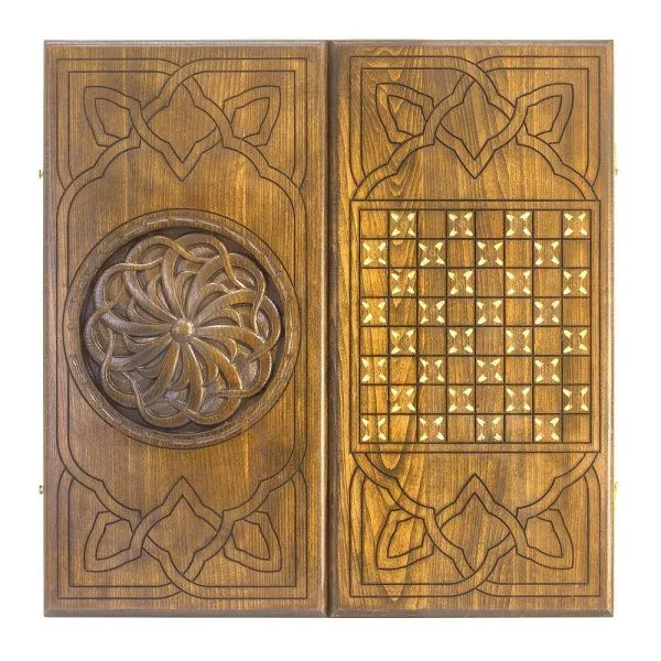 Нарды резные "Сияние 6" 60, Mkhitaryan