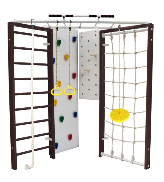 Шведская стенка Kampfer Fantastic (№5 Шоколадный желтая лиана)