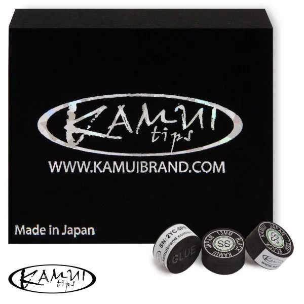 Наклейка для кия Kamui Black ø13мм Super Soft 1шт.