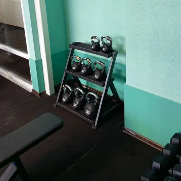 Стойка для гирь трехъярусная V3