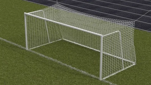 Ворота футбольные с креплением к земле, 5х2 м, по ГОСТу, тип 4