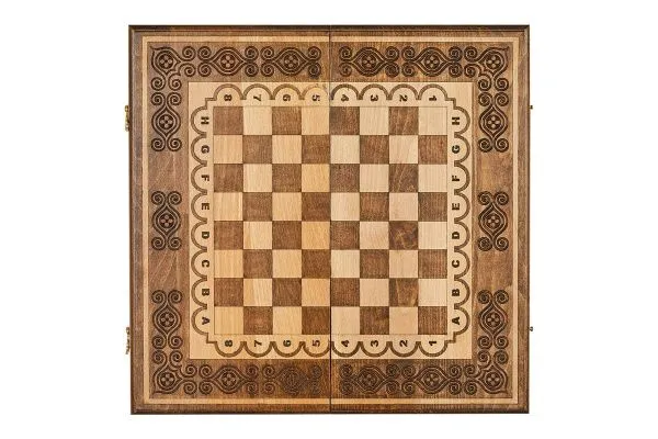 Шахматы + нарды резные "Аида" 50, Mkhitaryan