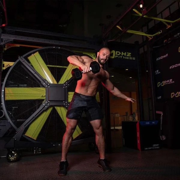 FS300 Вентилятор мобильный DHZ, для тренажерного и функционального зала.