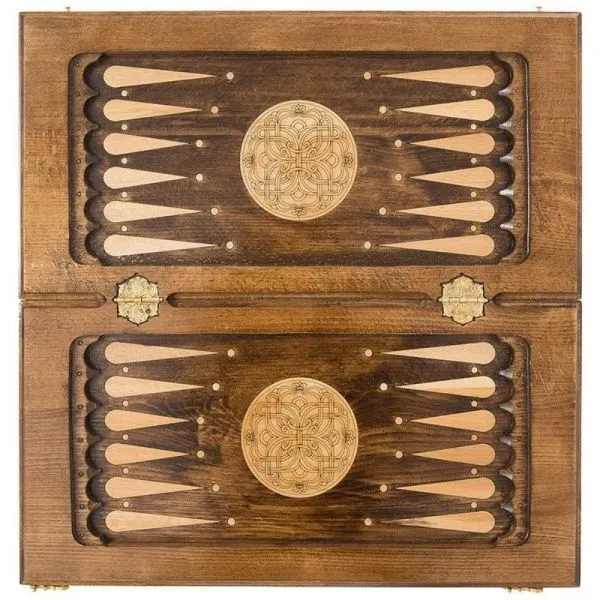 Шахматы + нарды резные 50, am453, Mirzoyan