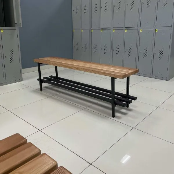 Скамья для раздевалок без спинки 1,5 м ZAVODSPORTA