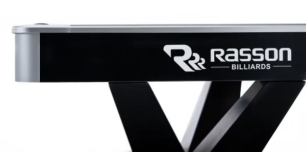 Бильярдный стол для пула "Victory II Plus" 8 ф (черный, сланец 30 мм)