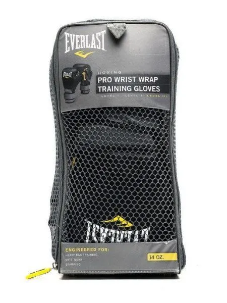 Перчатки на липучке Everlast Pro Leather Strap 