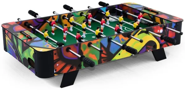 Настольный футбол кикер Derby цветной