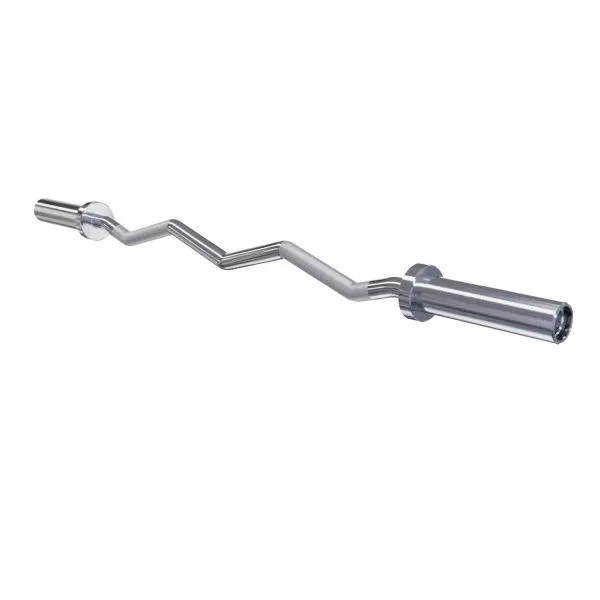 Гриф для штанги EZ-образный DFC 120 см, диаметр 50 мм, до 136 кг