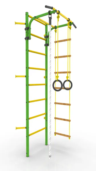 Шведская стенка Rokids Атлет-У (зеленый)