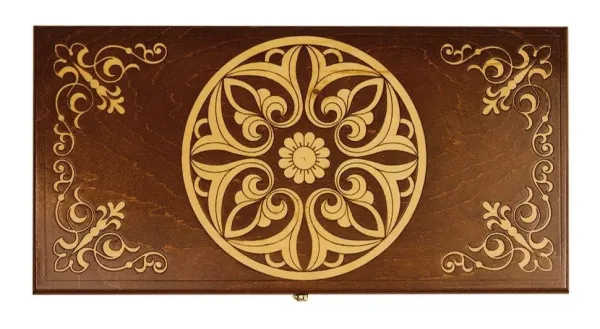 Нарды резные "Узор" 60, Haleyan