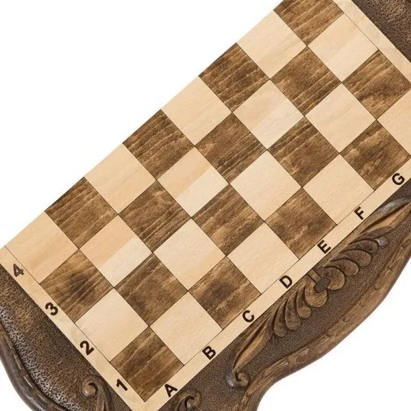 Шахматы + нарды резные 50, am452, Mirzoyan