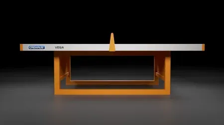 Антивандальный теннисный стол CREARUS VEGA (Желтый)