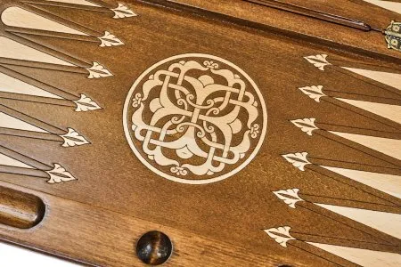 Нарды резные "Армянский узор 7" 60, Haleyan