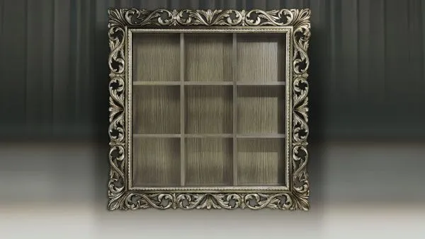 Модуль для книг квадратный. Багет Винченцо