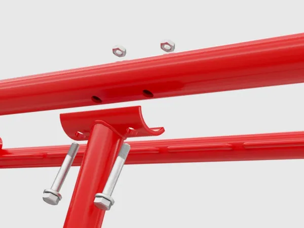 Ворота хоккейные из трубы 50 мм, разборные (крепление под шпильку)