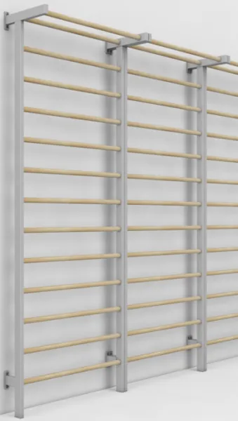 Шведская стенка (металл/береза)