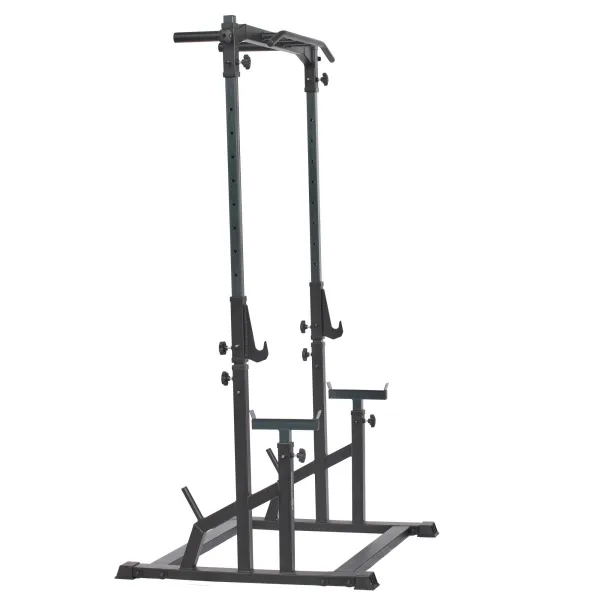 Стойка с подстраховкой под штангу с турником и брусьями Domsen Ds36