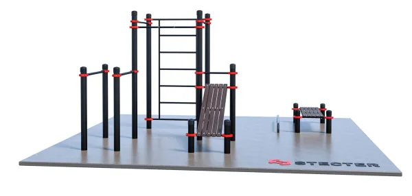 Проект "Воркаут площадка для коттеджа 1-1"