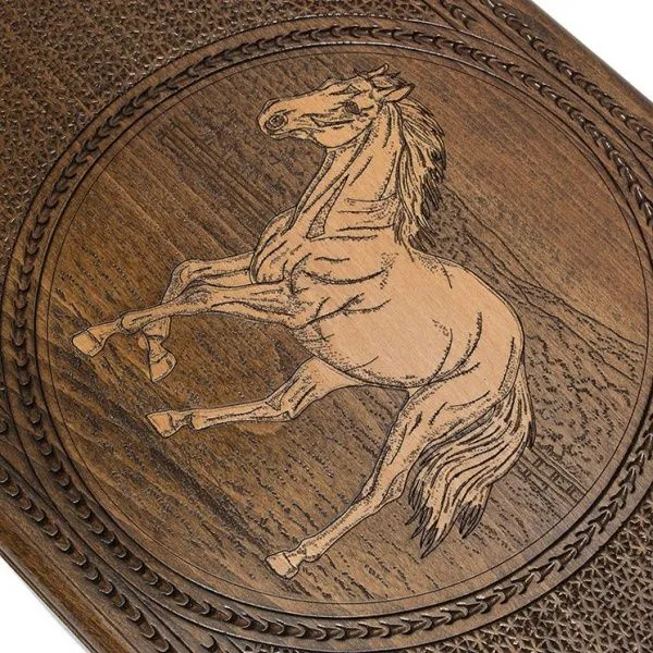 Нарды резные "Лошадь" 60, Zakaryan