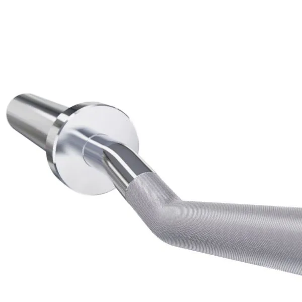 Гриф для штанги EZ-образный DFC 120 см, диаметр 50 мм, до 136 кг