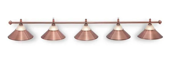 Светильник Alison Red Bronze 5 плафонов