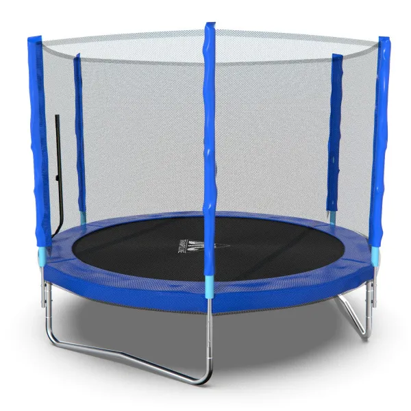 Батут DFC Trampoline Fitness с сеткой 8ft