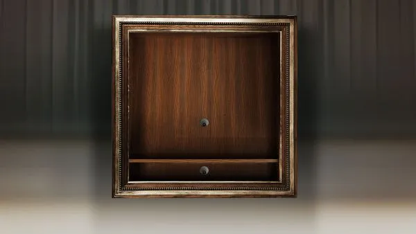 Модуль для TV квадратный. Багет Тоскана