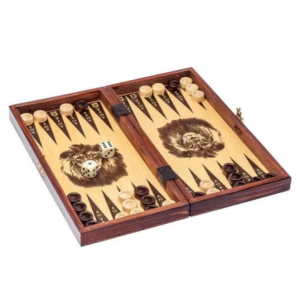 Нарды + Шахматы + Шашки "Кинг 34" Madon