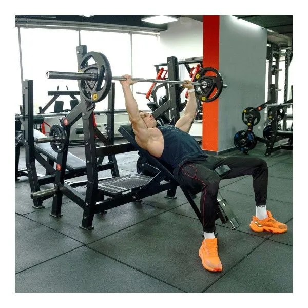 Скамья для жима наклонная Protrain PP142 (полностью черный)