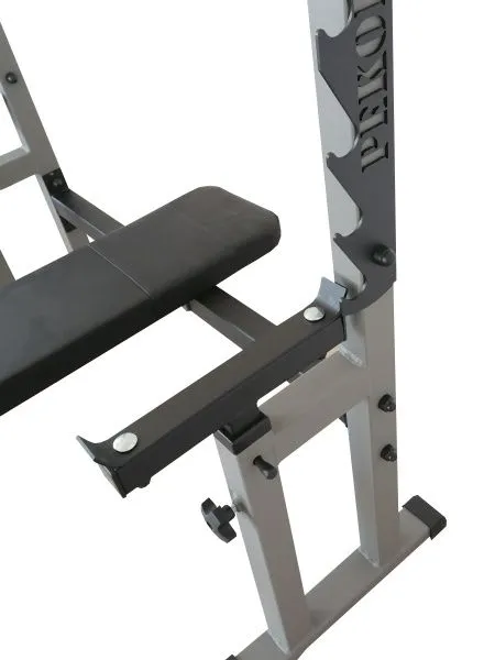 Скамья для жима лежа с подстраховкой MironFit Rk-01 (Серия РЕКОРД)