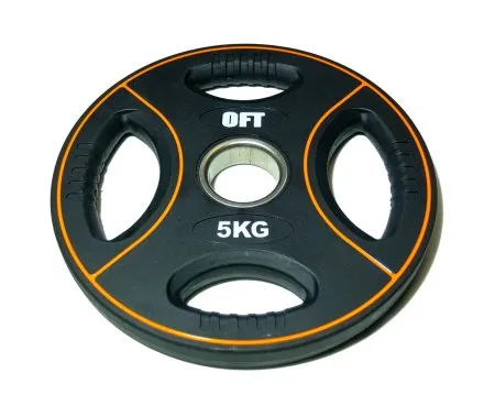 Диск олимпийский полиуретановый Original FitTools 5 кг.