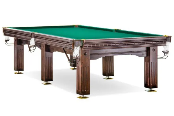 Бильярдный стол для русской пирамиды "Classic Quadro" 9 футов (махагон, сланец 38 мм)
