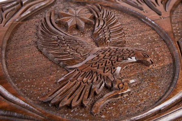 Нарды резные "Орел 3", Petrosyan