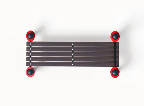 Лавочка для пресса с перекладиной (PAW-28)