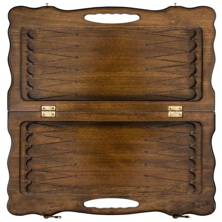 Нарды резные "Арарат и Хор Вирап" с ручкой 30, Haleyan