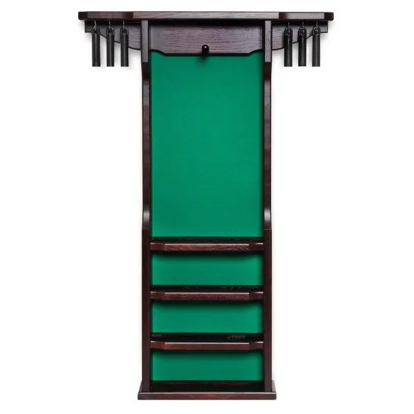 Киевница настенная Витория для 6 киев с подвесами дуб темно-коричневая