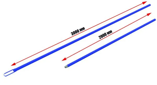 Шест для лазания разборный металлический